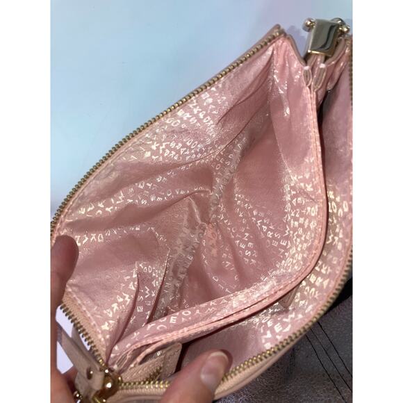 KATE SPADE SMALL LIGHT PINK PEBBLED LEATHER CROSSBODY BAG - Picture 9 of 16